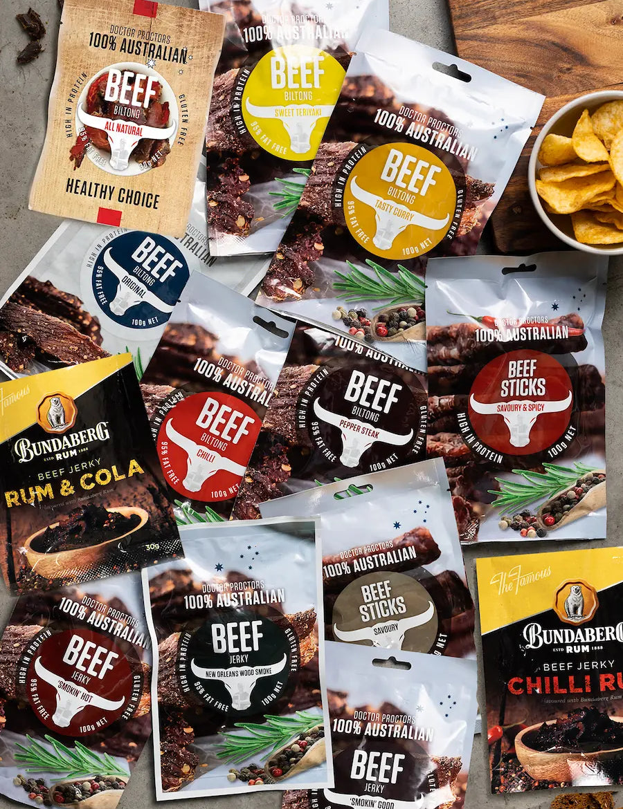 Tasting Pack Beef BIltong & Jerky
