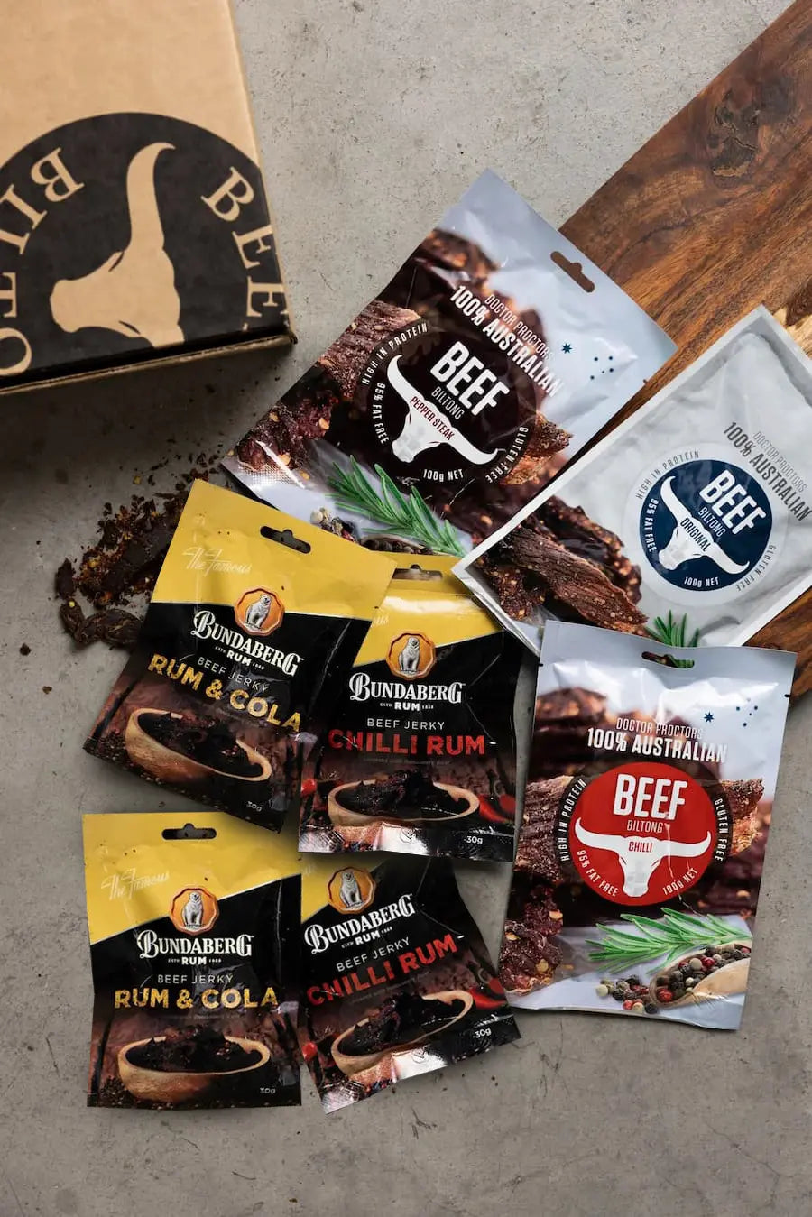 Bundaberg Rum® Beef Jerky Bundle