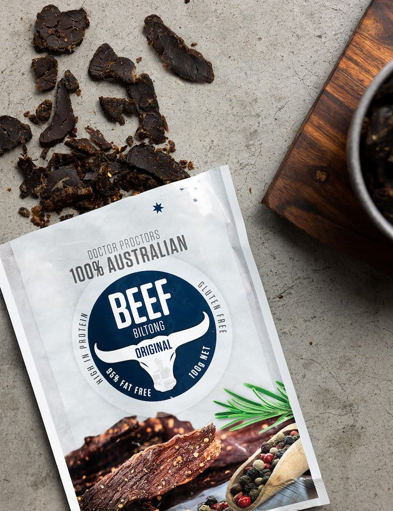 Original Beef Biltong 100g pouch