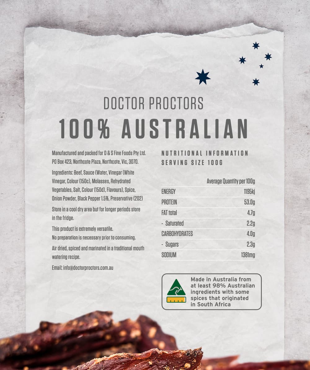The Original Beef Biltong